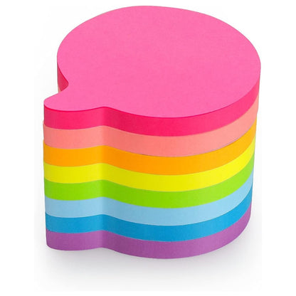 SIMONA Bubble Sticky Notes 600 Sheets, 8 Bright Colors Self Adhesive Memo Notes Same Day